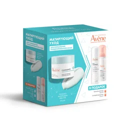 Набор Avene весенний Увлажняющий и матирующий аква-гель Cleanance