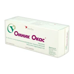 ОМНИК ОКАС 0,4 мг №30 таб  Тамсулозин