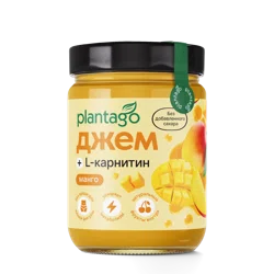 PLANTAGO Джем с L-карнитином вкус манго 240гр