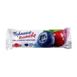 ГОЛИЦИН Конфеты на фруктозе Черничное суфле с Клюквой 34гр