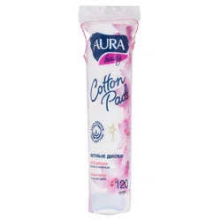 AURA Диски ватные Beauty 120 шт.