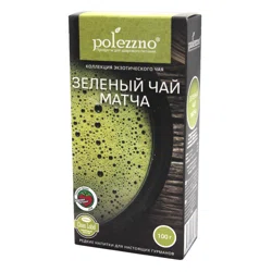 Polezzno Зеленый чай Матча, 20 фильтр-пакетов