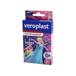VEROPHARM Лейкопластырь Бактерицидный Холодное Сердце №20