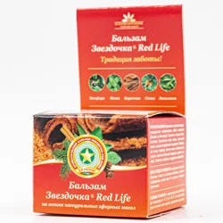 ЗВЕЗДОЧКА Бальзам Red life