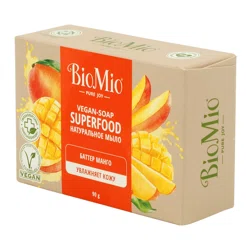 BIO MIO Vegan-Soap Мыло натуральное баттер манго 90гр