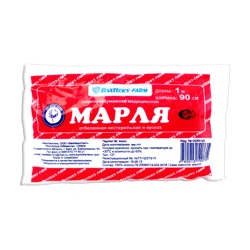 BAXTTEKS FARM Марля медицинская 1м*90см