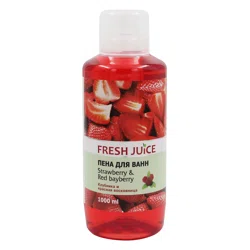 FRESH JUICE Пена для ванн Клубника 1л