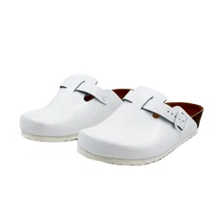GRUBIN Сабо кожаные женские р.39 RIM WHITE 0053580