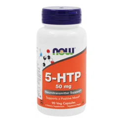 NOW 5-HTP (5-гидрокситриптофан) 50мг 90кап