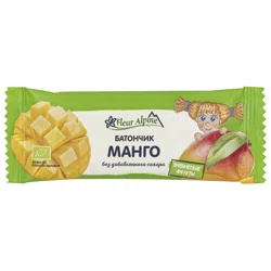FLEUR ALPINE Батончик Тропические Фрукты Манго без сахара 20гр