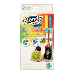 САКС Набор фломастеров-хамелеонов Blendy pens аэрографом 12шт