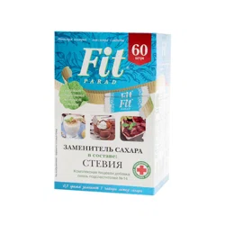 FIT PARAD Заменитель сахара №14 Стевия 60шт 30гр