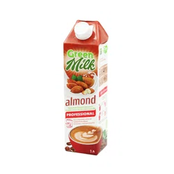 GREEN MILK Напиток безалкогольный Миндальный на рисовой основе 1л