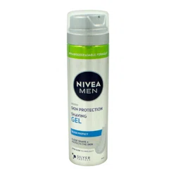NIVEA MEN Гель для бритья Silver protect 200мл