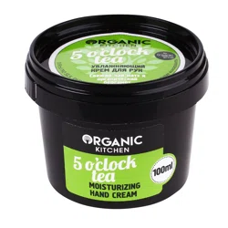 ORGANIC KITCHEN Крем для рук Увлажняющий 5 O'clock tea 100мл