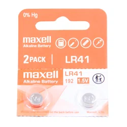 MAXELL Батарейка LR41 192 1.5V 1шт