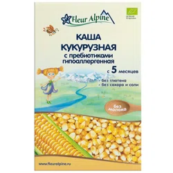 FLEUR ALPINE Каша кукурузная с пребиотиками с 5 месяцев 200гр