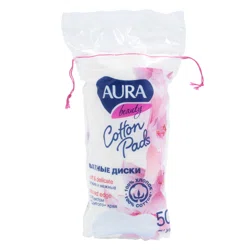 AURA Диски ватные Beauty 50 шт