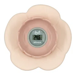 BEABA Термометр цифровой для комнаты и ванной THERM LOTUS OLD PINK NEW 2021