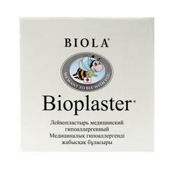 BIOLA Лейкопластырь 1,25*5 м тканевой