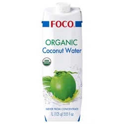 FOCO Вода Кокосовая органическая 1л