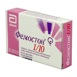 ФЕМОСТОН 1/10 №28 таб    Эстрадиол/Дидрогестерон