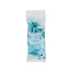 GILLETTE Станок бритвенный Simply Venus 2 однораз. 4шт