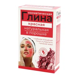 МЕДИКОМЕД Глина красная  натуральная в порошке100гр