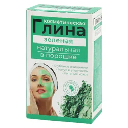МЕДИКОМЕД Глина зеленая натуральная в порошке 100гр