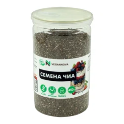 VEGANNOVA Семена Чиа 450гр
