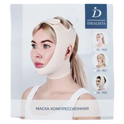 ЭКОТЕН Маска компрессионная 63-67см ID-900 бежевый 01