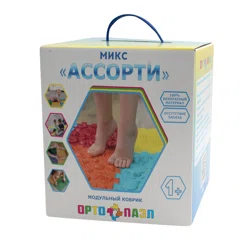 ОРТО ПАЗЛ Коврик модульный Микс Ассорти