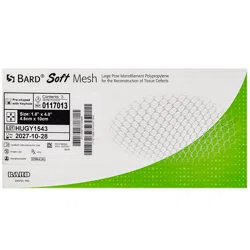 BARD SOFT MESH Имплантат-сетка облегченная 4,5*10 0117013