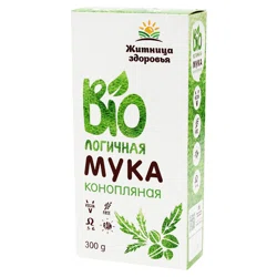 ЖИТНИЦА ЗДОРОВЬЯ Мука конопляная 300гр