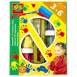 SES CREATIVE Краска для рисования руками 6шт 306