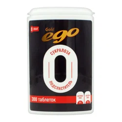 GOLD EGO Подсластитель сукралоза 300таб