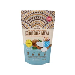 VITA BROWN Мука Кокосовая без глютена 250гр