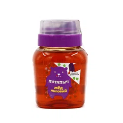 Мёд натуральный Потапыч "липовый" с дозатором, 500 гр.
