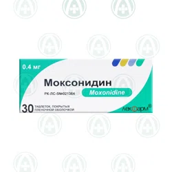 МОКСОНИДИН  0,4 мг  №30 таб