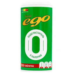 EGO Подсластитель столовый 1200таб
