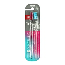 SPLAT Щетка зубная Medium Whitening 1+1