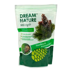 DREAM NATURE Соль для ванн Хвойный концентрат 900гр