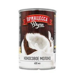 ЗДОРОВАЯ ЕДА Молоко Принцесса Вкуса кокосовое 400мл