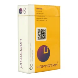 НОРМОТИМ №60 рассасыв. таб. Литий/Вит С/Вит В6/Вит В1
