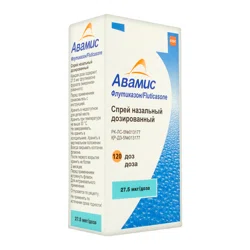АВАМИС 27,5 мкг 120 доз наз.спр  Флутиказон