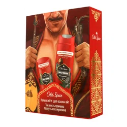 OLD SPICE Набор Подарочный WOLFTHORN Гель для душа + Шампунь 250мл