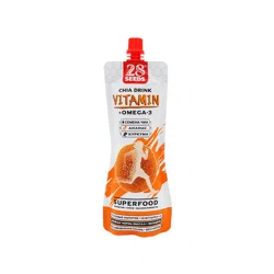 28 SEEDS Напиток чиа Vitamin ананас + куркума дой-пак 250мл