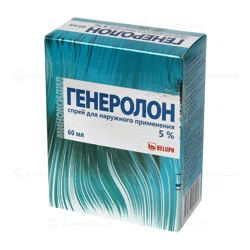 ГЕНЕРОЛОН 5% 60 мл спрей  Миноксидил