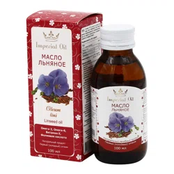 IMPERIAL OIL Масло льняное 100мл