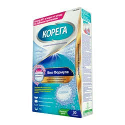 COREGA Таблетки для очищения зубных протезов Био формула 30таб